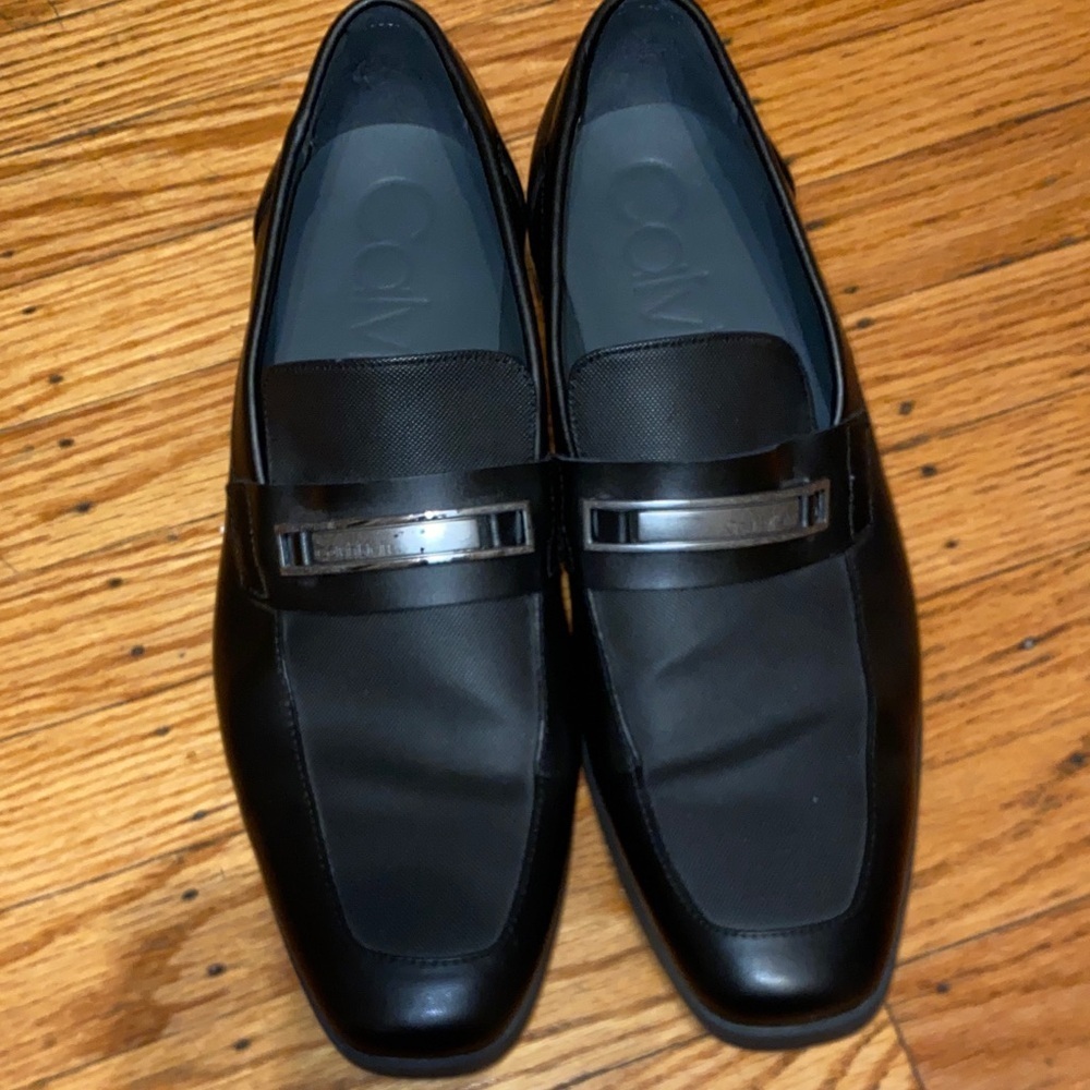 Calvin Klein Men's Black Loafers